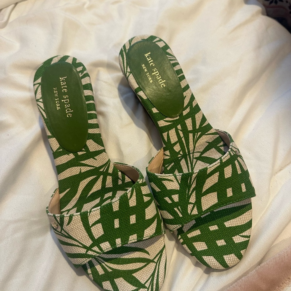 Kate Spade Leafy Green Women's Sandals